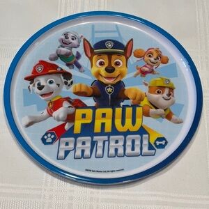 Paw Patrol Plastic Plate